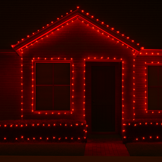 200 LED Flashing String Lights - 4 Color Options