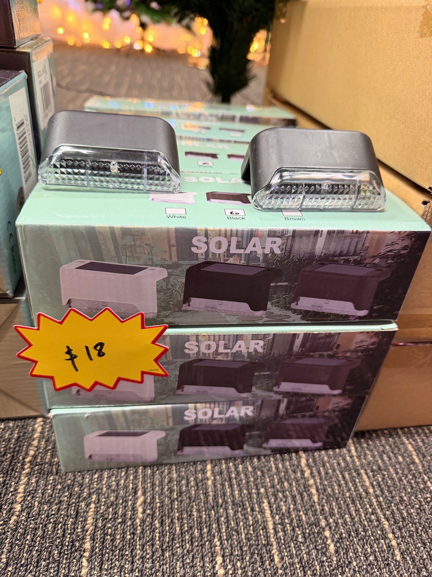 Solar Wall Lights - Compact Outdoor Fence & Deck Lights