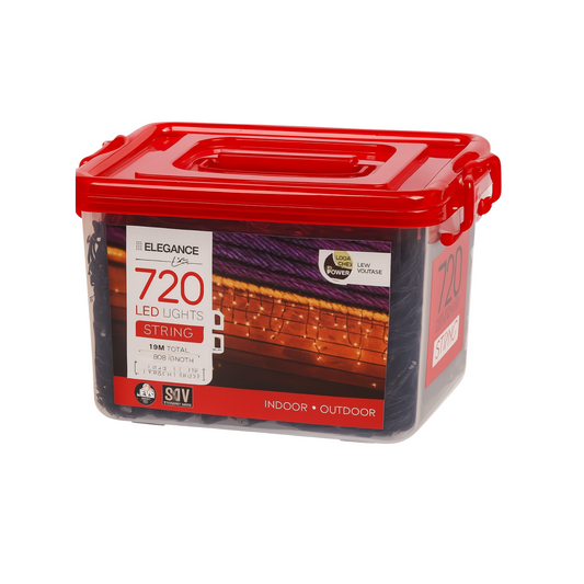 720 LED Christmas String Lights - Warm White & Cool White