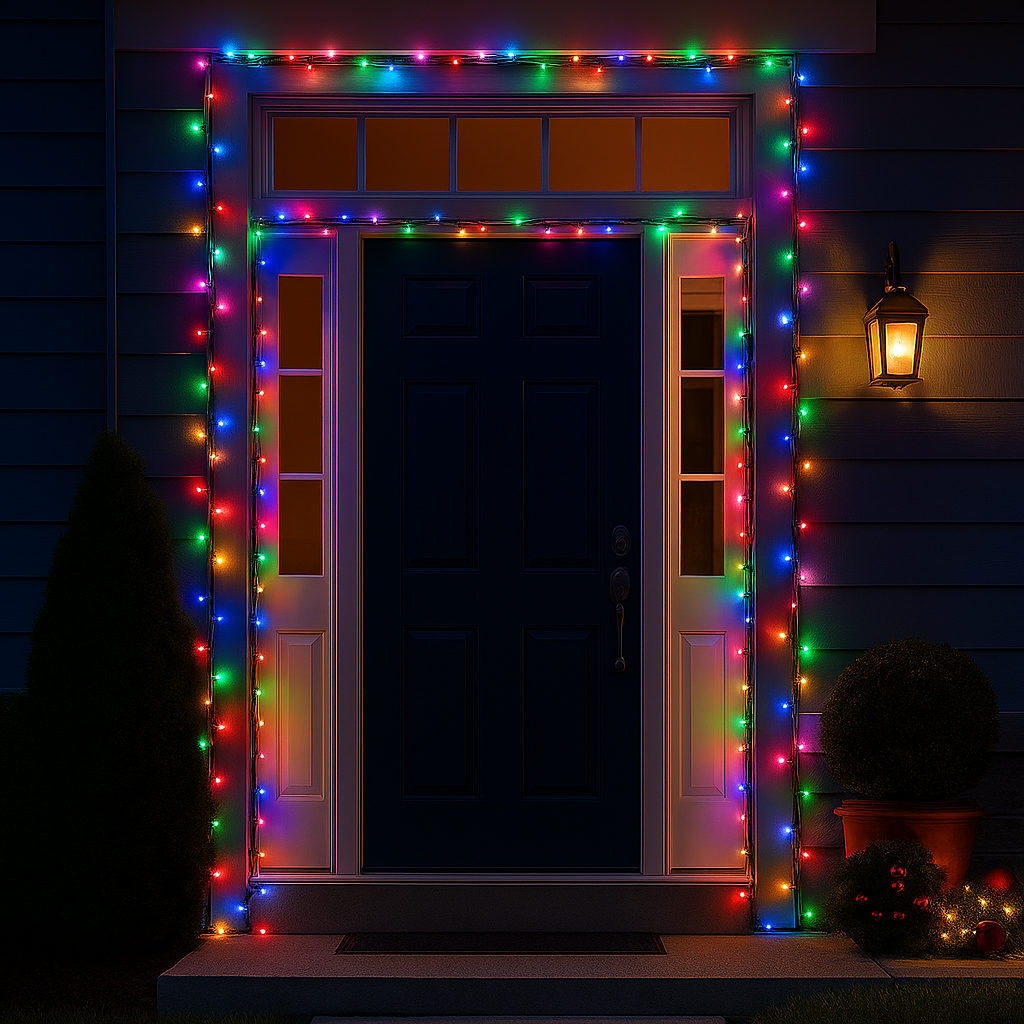 360 LEDs Flashing Multicolor String Lights - 8 Function + Memory