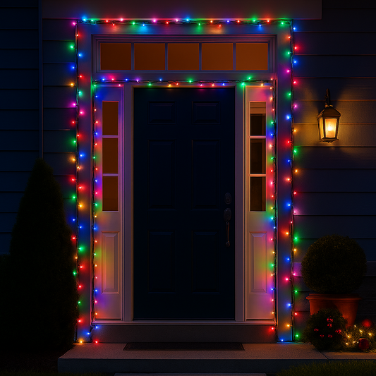 360 LEDs Flashing Multicolor String Lights - 8 Function + Memory
