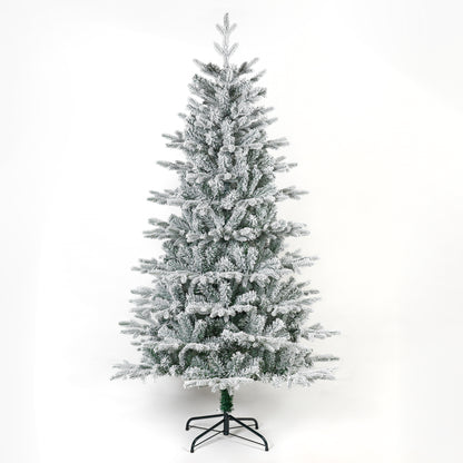 6ft Winter Slim Snow Flocked Tree