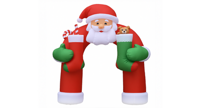Giant 3.6M Inflatable Santa Welcome Arch